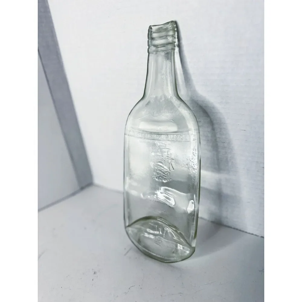 Clear Green Glass Pirate Upcycled Wine‎ Bottle Serving Tray, spoon rest